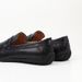 Mocassins d'été en cuir véritable de vachette, respirants, noirs, polyvalents, pour hommes, semelle souple, décontractés_voghion.com