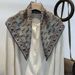 Mulberry Real Elegant Classical 65 Square For Women High-end Autumn Winter Versatile Silk Wool Scarf_voghion.com