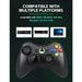 Geeignet für Xbox 360/Xbox 360 Slim/PC 2,4 G kabellose Verbindung, Dual-Vibrations-Controller_voghion.com