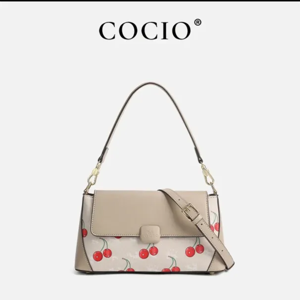 Borsa a secchiello in pelle nuova e versatile COCIO, design di nicchia, borsa da donna di grande vendita, rossa_voghion.com