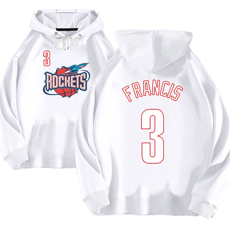 370G Basketball 95 Edition Rocket Team 3 Steve Francis Kapuzenpullover Locker für Herbst und Winter_voghion.com