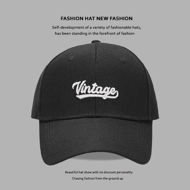 Harte stilvolle Entenschnabelmütze für Frauen, neuer großer Kopfumfang, tiefe Baseballkappe, Frühling, Sommer, hohes Oberteil, Gesicht, Abnehmen_voghion.com