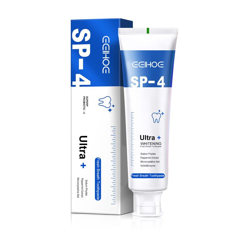 EELHOE probiotic whitening toothpaste for cleaning teeth, refreshing breath, protecting gums, and caring oral cavity_voghion.com