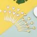 Set di cucchiai creativi in acciaio inossidabile - Cucchiai a forma di cuore e rosa per caffè, dessert e miscelazione (stoviglie eleganti dal design unico, idea regalo perfetta)_voghion.com
