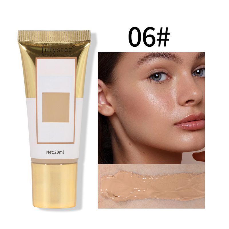 Base per trucco duraturo correttore di bellezza fondotinta liquido opaco colore naturale_voghion.com