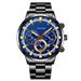 Men's Watch Fashion Beads Bracelet Watch Set Watch_voghion.com
