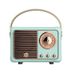 Kreative Retro Radio Lautsprecher Tragbare Geschenk Handy Subwoofer Nostalgischen Usb Mini Audio HM11_voghion.com