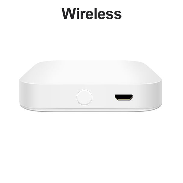 Tuya Zigbee 3.0 Smart Hub, Wireless/Wired Gateway Bridge For App Voice Remote Control, Works With Alexa Google Home_voghion.com