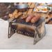 Outdoor Stainless Steel Card Folding Burner Barbecue Wood Camping Supplies Portable Charcoal Stove_voghion.com