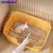 Super Large, Fully Enclosed, Deodorizing And Anti-spatter Litter Box For Cats And Dogs, A Giant Toilet, A Pet Product_voghion.com