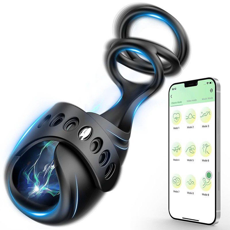 Männlicher Masturbator für Erwachsene Bobby Drei-Generationen-Trainingsgerät Elektrischer Massage-Vibrationsring Desensibilisierungs-Penistrainer_voghion.com