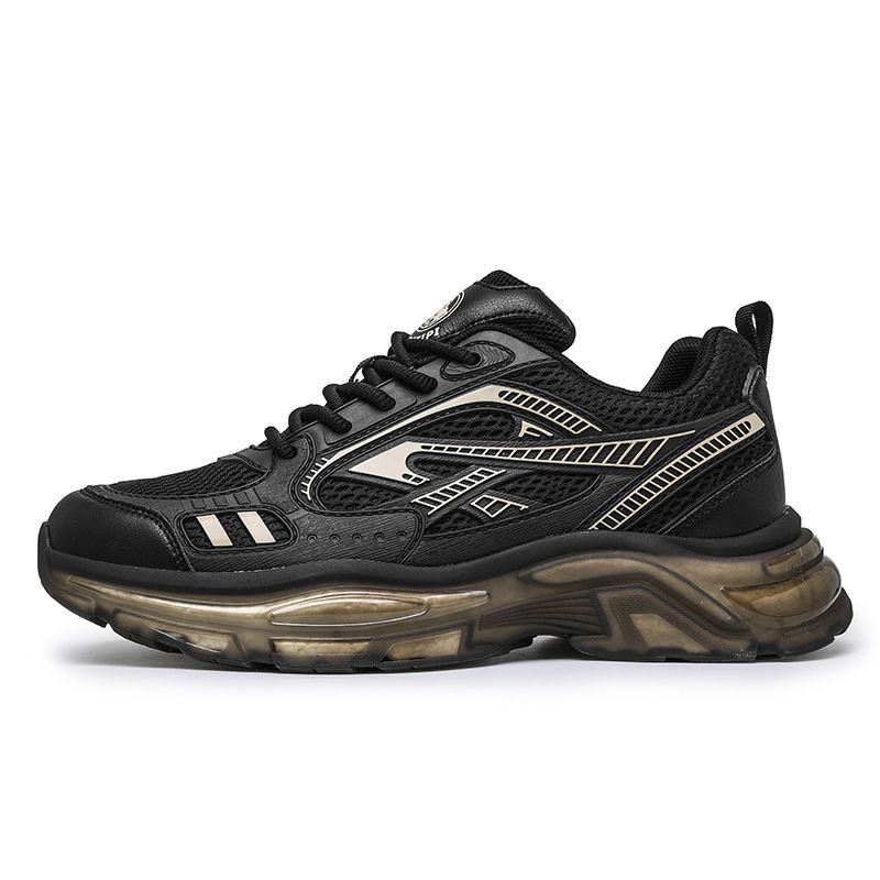 RenMou Sports Shoes Men In Summer, Breathable For Teenagers, Thick Sole, Height Increasing Mesh, Dad Shoes, Trendy Brand, With Exclusive Supply_voghion.com