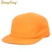DongKing 5 Panel Cap Running Hat Flat Bill Washed Cotton Camping Solid Soft Low Crown Classic Hats for Men Women_voghion.com