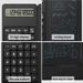 Student Solar Calculator Handwriting Tablet Two In One Office Portable Electronic Calculator Gift_voghion.com