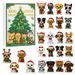 Adventskalender für Hundeliebhaber, Weihnachtsüberraschungsboxen, Christbaumschmuck_voghion.com