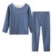 Mutter & Kinder Delong Heizung Kinderkleidung Thermo-Unterwäsche Jungen und Mädchen Herbst und Winter warme Kleidung Kinder 2025 neue Pyjamas Set_voghion.com