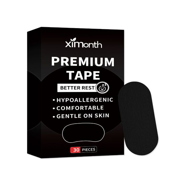 Patch de soin du sommeil XIMONTH Soin doux pour le confort du corps la nuit Soin respirant pour le sommeil Patch bouche fermée_voghion.com