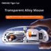 Digitex Digitex Humaowei Mouse Transparente com Display de Energia, Sem Fio, Bluetooth, Três Modos, Personalize e Personalize, Presente, Disponível em Estoque, Ergonômico_voghion.com