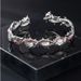 European And American Dark Thorn Cat Eye Bracelet Alloy Material Hip Hop Fashion Trendy Jewelry_voghion.com