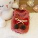 Petstyle Bowknot Weste Niedliche Plüsch Welpen Kleidung Für Kleine Hunde Und Kätzchen Neue_voghion.com