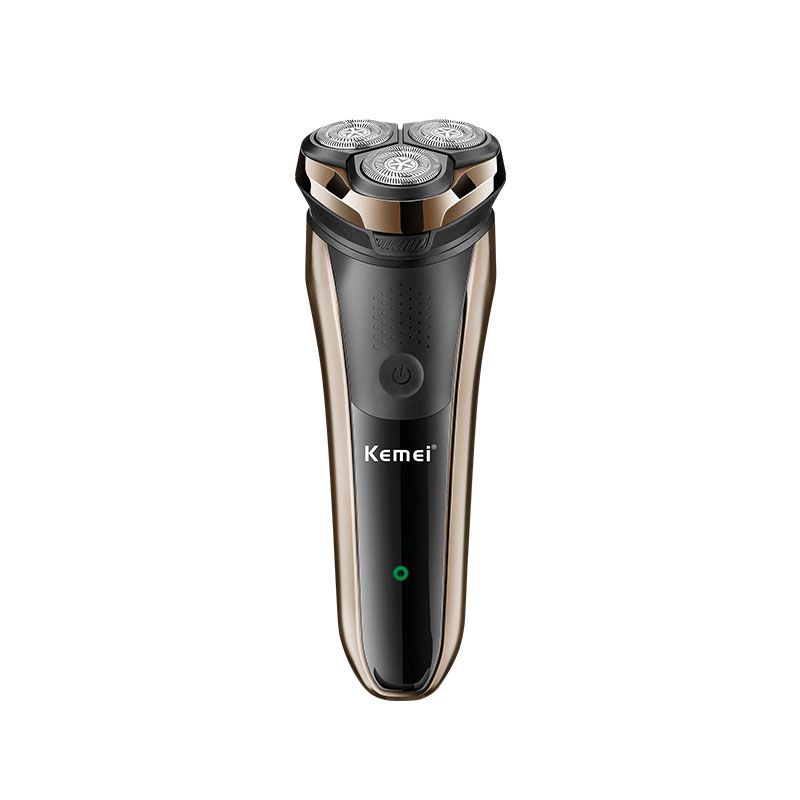 Kemei KM-833 Herren-Rasierer, wiederaufladbar, elektrisch, Stufe 7, wasserdicht, waschbar, Rasierklinge, Bartschneider, Rasierapparat_voghion.com