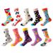 10 Paar Socken für Männer und Frauen, trendige Socken mit mittlerem Schlauch, 10 Paar Basketballsocken für Herbst und Winter, grenzüberschreitende Sport- und Freizeitsocken für Frauen im Großhandel_voghion.com