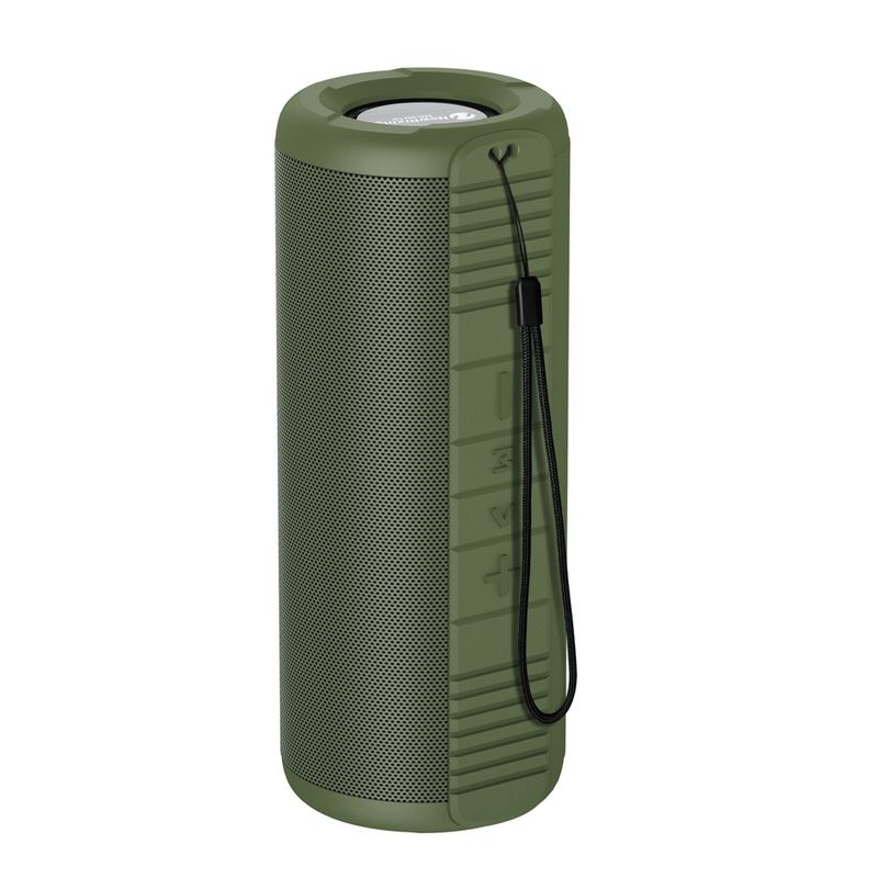 NewRixing NR9019 TWS Bærbar Stereo Bluetooth Højttaler Understøtter TF Kort / FM (Grøn)_voghion.com