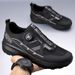 Men Hiking Shoes Male Anti-Skid Wear-Resistant Travel Mesh Sneakers Outdoor Casual Breathable Comfortable Walking Shoes_voghion.com
