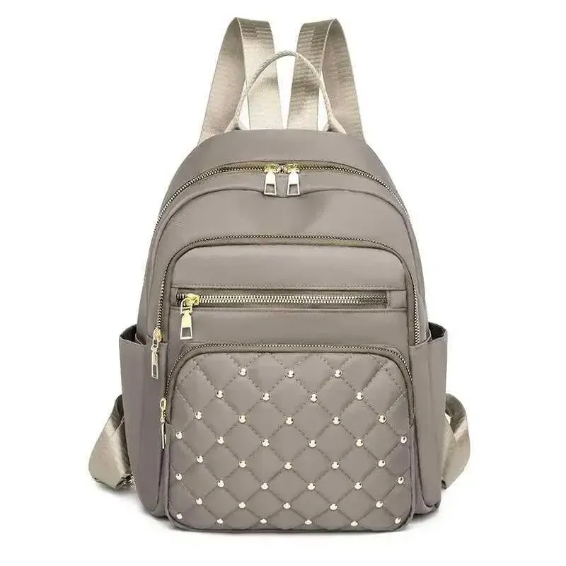 Fashion Bagpack Women High Quality Nylon Backpacks Female Big Travel Back Pack Large School Bags For Teenage Girls_voghion.com