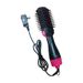 3-In-1 Hot Air Styler & Volumizing Brush - 2000W High Power Blow Dryer Comb For Curls & Waves - Wet To Dry Styling With Safety Overheat Protection_voghion.com