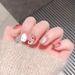 Handmade Three-dimensional Cherry Frosted Cat Eye Polish With 30 Wearable Nail Stickers_voghion.com