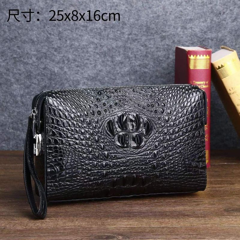 Guangzhou Crocodile Pattern Long 2025 Nuova borsa versatile Design di nicchia Portafoglio 80% di sconto_voghion.com