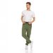 Men's Slim Fit Jogger Pants With Zipper Cuffs - Breathable Polyester Activewear For Running, Gym & Casual Wear_voghion.com