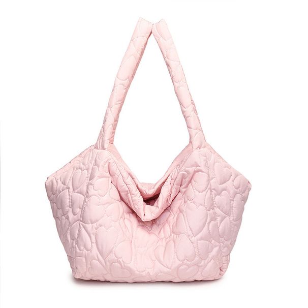 Women's 2025 Nylon Quilted Commuter Tote_voghion.com