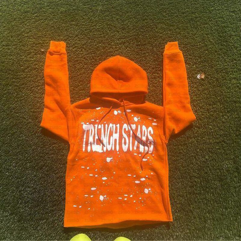 Felpa con cappuccio in stile punk hip-hop gotico, felpa larga con stampa di lettere_voghion.com