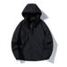 Nuovi modelli da uomo per l'outdoor, primavera e autunno, strato singolo, cappuccio staccabile, impermeabile, antivento, traspirante, marchio alla moda, sottile_voghion.com