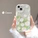3D Wave Case Samsung S24 S23 S22 S21 Plus Ultra S20 FE A05S A05 A04 A03 A55 A54 A35 M54 M34 M14 M15 Aesthetic White Tulip & Butterfly Case_voghion.com