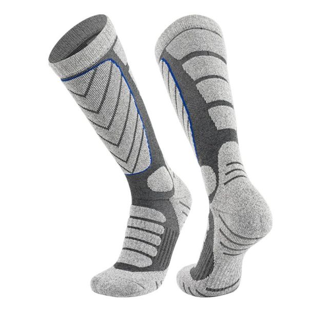 Professionelle Skisocken für Erwachsene, Männer und Frauen, verdickte lange Baumwollsocken, schweißabsorbierend, warm im Winter,_voghion.com