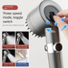 Duschkopf-Set mit Handbrause, leistungsstarkem Filter und Druckverstärkungsschlauch für das Badezimmer zu Hause_voghion.com
