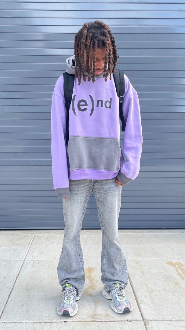 Herenkleding Persoonlijkheid Donkere Print Donkere Gothic Print Capuchon Sweatshirt met Color Block Design - Retro Streetwear Pullover voor Mannen & Vrouwen_voghion.com