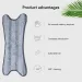Microfiber Washable X-type Butterfly-shaped Cleaning Tools Mop Rag Smudge Removal Mops Pads Replacement Flat Cleaning Cloth_voghion.com