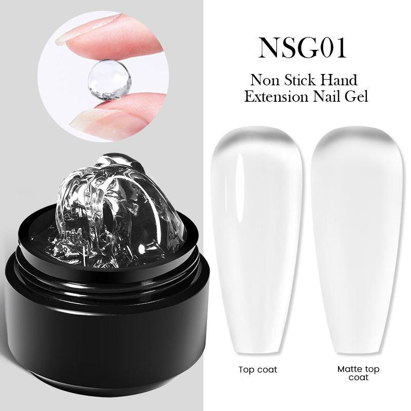 Nail Glue Nail Art Non Stick Extension Glue, Hand Pinch Polish Nail Art Carving Glue, Plastic Light Therapy Glue_voghion.com