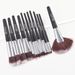 12-deelegt schwaarzt neit Make-up Pinselset_voghion.com