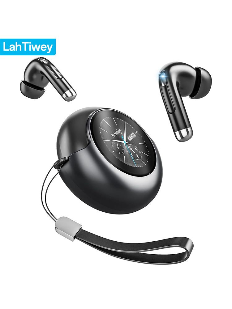 Wireless Earbuds Headphones, Bluetooth 5.4 Stereo Sound With LED Display, ENC Noise Cancellation, IP7 Water Resistant_voghion.com
