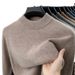 Maglione lavorato a maglia casual di base premium Tongxiang Puyuan Woolen 100 Pure da uomo autunno e inverno con collo alto_voghion.com