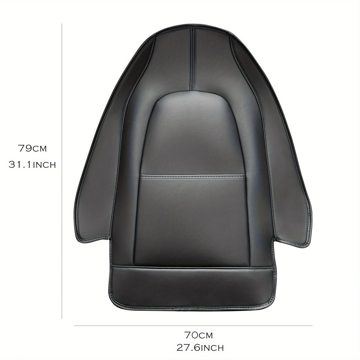 For Tesla 3 Model Y Seat Back Protector Backseat Kick Mats For Kids Extra Organizer Pocket_voghion.com