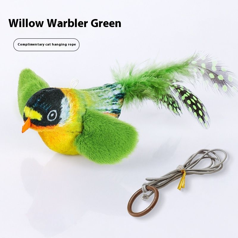 Nytt med läten, fjädrar, fåglar, kattungar, gnag, specialleksaker för självunderhållning, avkoppling och katt_voghion.com