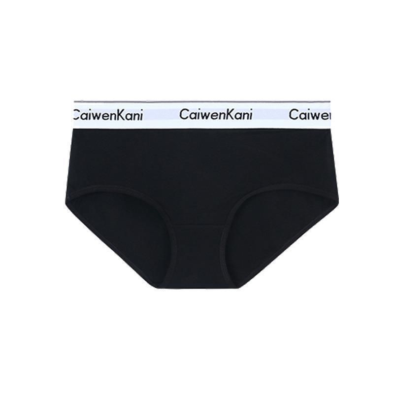 Underwear & Sleepwears Cotton Antibacterial Seamless Breathable Simple Mid Waist Girls Briefs Sports Shorts_voghion.com