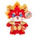 Year Good Luck Dragon Mascot Plush Toy Chinese Dragon Gift Boxed Doll With Custom Height Logo 28cm_voghion.com