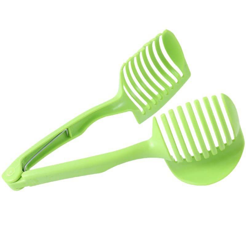 Multi-Fruit Slicer With Handle - Plastic Tomato Potato & Lemon Cutter (3-in-1 Kitchen Tool For Fast Slicing Dishwasher Safe BPA-Free)​​_voghion.com